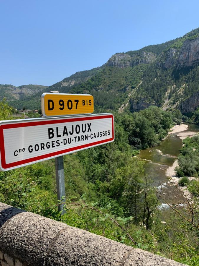 La Voutee 5 Epis Avec Bain Finlandais Prive Au Manoir Du Charme Gorges Du Tarn Bed & Breakfast Quezac  Exterior foto